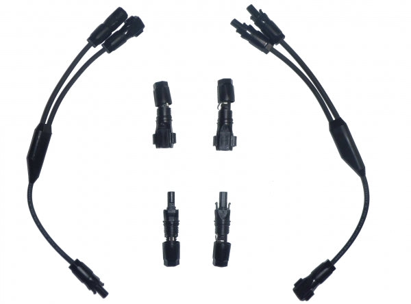 Sunclix Y Plug + Socket adaptér Konektor Most Solární kabel Distributor